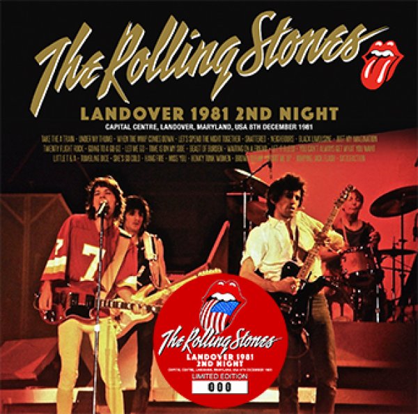 Photo1: THE ROLLING STONES - LANDOVER 1981 2ND NIGHT 2CD (1)