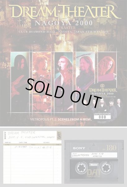 Photo1: DREAM THEATER - NAGOYA 2000 DAT MASTER 2CD [ZODIAC 485] ★★★STOCK ITEM / SPECIAL PRICE★★★ (1)