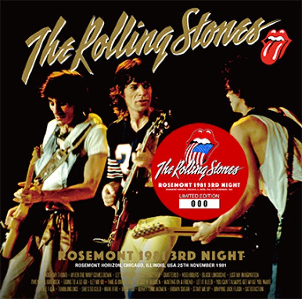 Photo1: THE ROLLING STONES - ROSEMONT 1981 3RD NIGHT 2CD (1)
