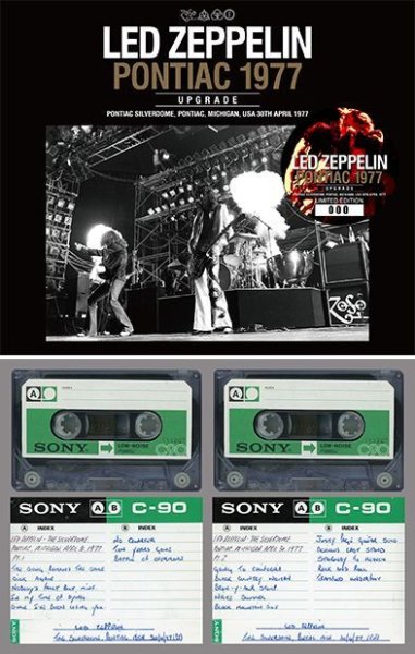 Photo1: LED ZEPPELIN - PONTIAC 1977: UPGRADE 3CD (1)