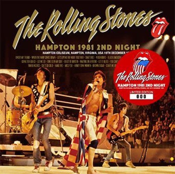 Photo1: THE ROLLING STONES - HAMPTON 1981 2ND NIGHT 2CD (1)