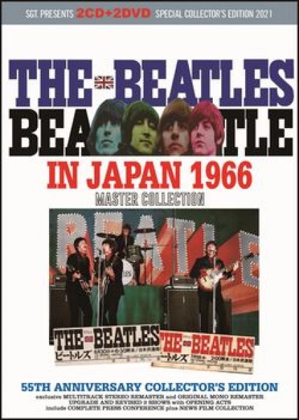 Photo1: THE BEATLES - IN JAPAN 1966 : MASTER COLLECTION [55TH ANNIVERSARY COLLECTOR'S EDITION] 2CD + 2DVD [SGT] (1)