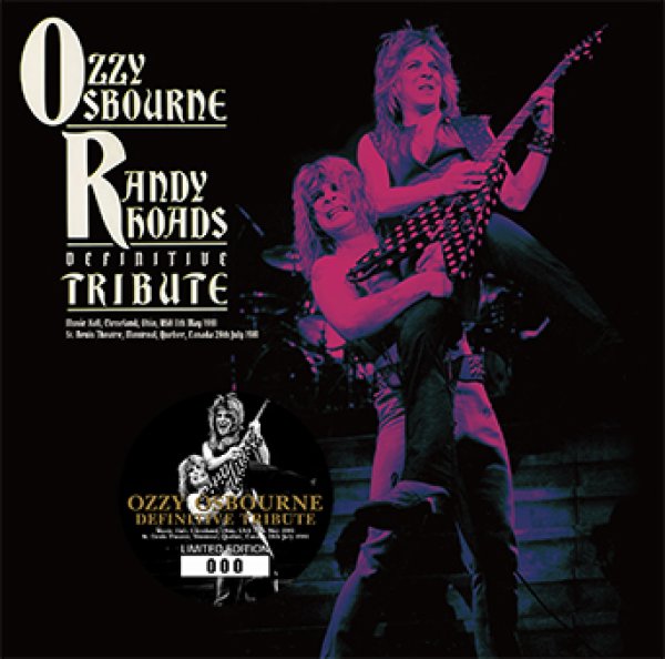 Photo1: OZZY OSBOURNE - DEFINITIVE TRIBUTE 2CD *2nd Press plus Bonus DVDR "SIX STRING GOD [ZODIAC 294] (1)