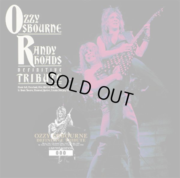Photo1: OZZY OSBOURNE - DEFINITIVE TRIBUTE 2CD *2nd Press plus Bonus DVDR "SIX STRING GOD [ZODIAC 294] (1)