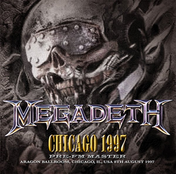 Photo1: MEGADETH - CHICAGO 1997: PRE-FM MASTER CDR [Shades 1443] (1)