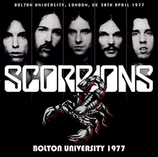 Photo1: SCORPIONS - BOLTON UNIVERSITY 1977 CDR [Shades 1445] (1)