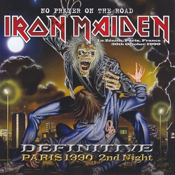 Photo1: IRON MAIDEN - DEFINITIVE PARIS 1990 2ND NIGHT 2CD  [ZODIAC 248] (1)