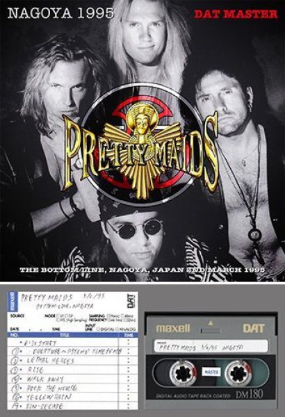 Photo1: PRETTY MAIDS - NAGOYA 1995: DAT MASTER 2CDR [Shades 1452] (1)