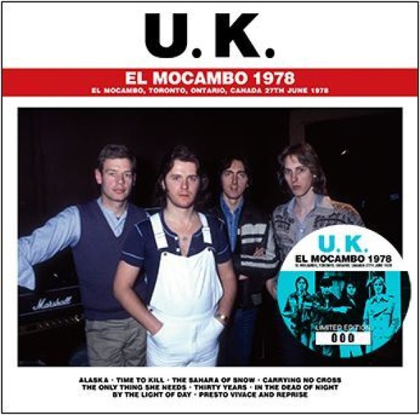 Photo1: U.K. - EL MOCAMBO 1978 CD [Virtuoso 469] (1)