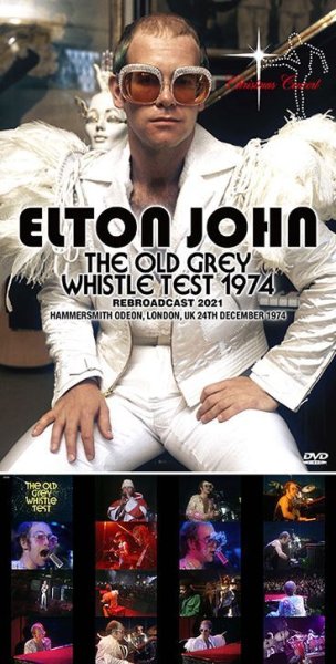 Photo1: ELTON JOHN - THE OLD GREY WHISTLE TEST 1974: REBROADCAST 2021 DVDR [Uxbridge 1563] (1)