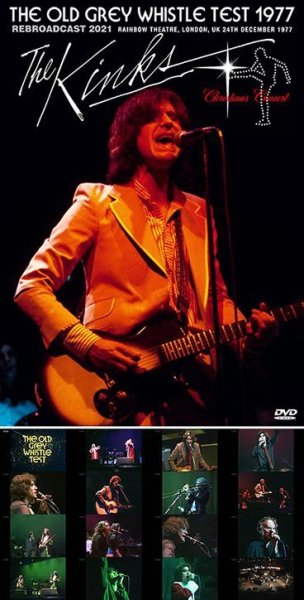 Photo1: THE KINKS - THE OLD GREY WHISTLE TEST 1977: REBROADCAST 2021 DVDR [ Uxbridge 1564] (1)