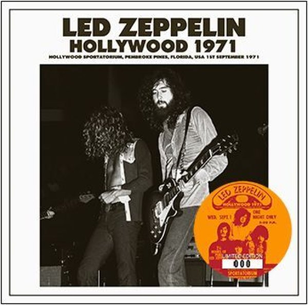 Photo1: LED ZEPPELIN - HOLLYWOOD 1971 CD (1)