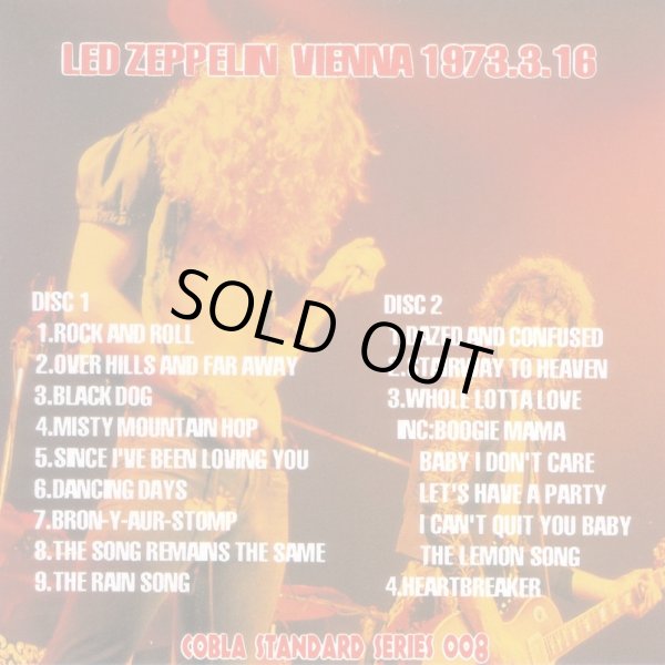 Photo2: LED ZEPPELIN - LEAD POISONING 2CD [Cobra Standard Series] ★★★STOCK / RARE OUT OF PRINT★★★ (2)