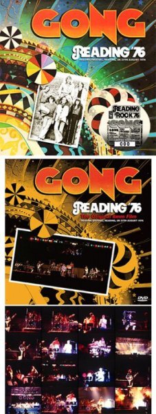 Photo1: GONG - READING '76 CD plus Bonus DVDR "READING '76: The Original 8mm Film" [Virtuoso 302] (1)