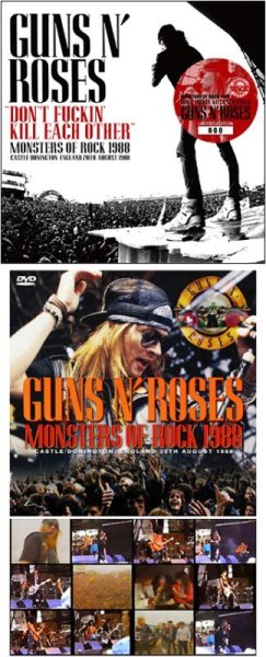 Photo1: GUNS N' ROSES - "DON'T FUCKIN' KILL EACH OTHER"(1CD)*2nd Press plus Ltd Bonus DVDR "MONSTERS OF ROCK 1988" [ZODIAC 112] (1)