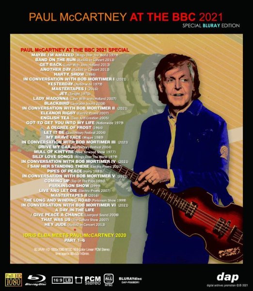 Photo2: PAUL McCARTNEY - AT THE BBC 2021 BLU RAY R [DAP] (2)