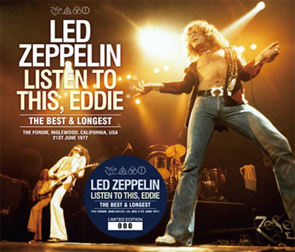 Photo1: LED ZEPPELIN - LISTEN TO THIS, EDDIE: THE BEST & LONGEST 3CD (1)