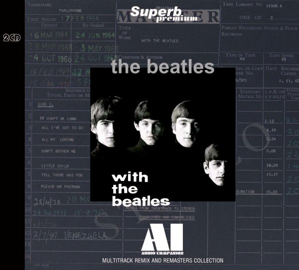 Photo1: THE BEATLES - WITH THE BEATLES  : AI - AUDIO COMPANION MULTITRACK  REMIX AND REMASTERS COLLECTION  [2CD]  [Superb Premium] (1)