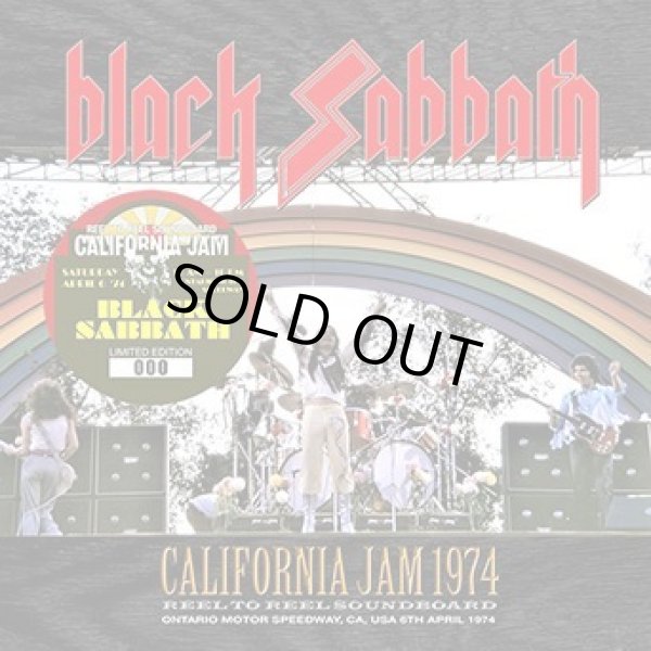 Photo1: BLACK SABBATH - CALIFORNIA JAM 1974: REEL TO REEL SOUNDBOARD CD [ZODIAC 494] (1)