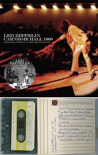 Photo1: LED ZEPPELIN - CARNEGIE HALL 1969 CD (1)