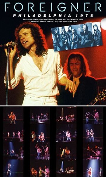 Photo1: FOREIGNER - PHILADELPHIA 1978 CDR+DVDR [Uxbridge 1580] (1)