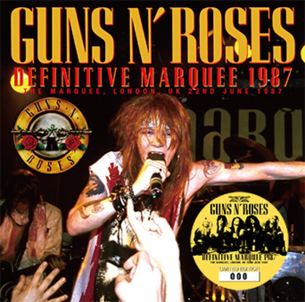 Photo1: GUNS N' ROSES - DEFINITIVE MARQUEE 1987 CD [ZODIAC 499] (1)