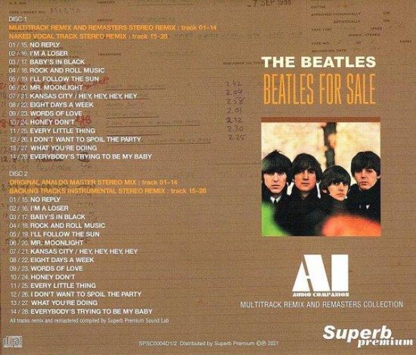 THE BEATLES HELP! u003dAI-AUDIO COMPANIONu003d - CD