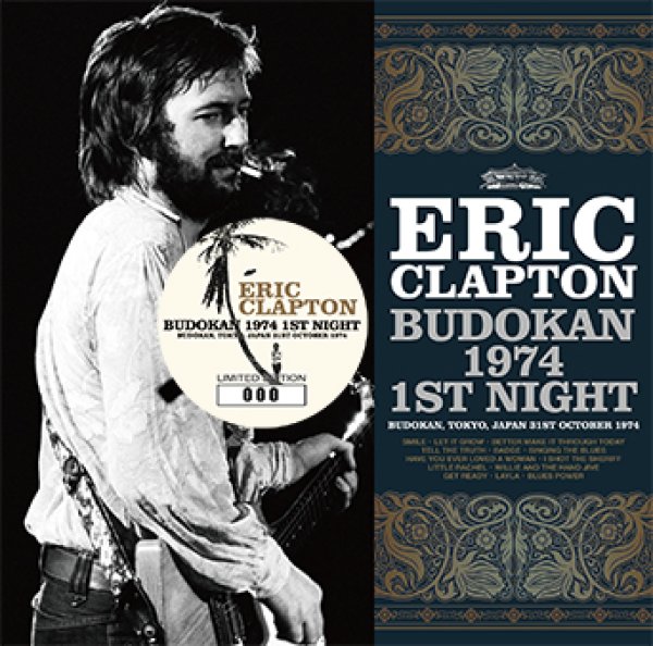 Photo1: ERIC CLAPTON - BUDOKAN 1974 1ST NIGHT 2CD [Tricone 201/202] (1)