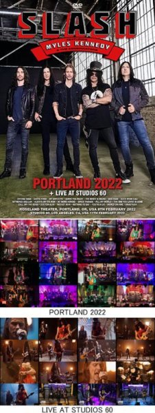 Photo1: SLASH featuring MYLES KENNEDY & THE CONSPIRATORS - PORTLAND 2022 2DVDR [Shades 1475] (1)