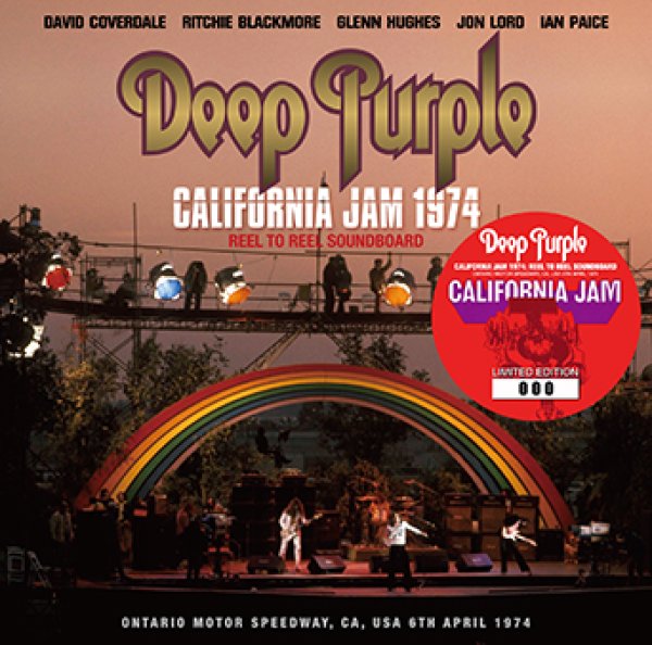 DEEP PURPLE - CALIFORNIA JAM 1974: REEL TO REEL SOUNDBOARD 2CD *2nd Press -  lighthouse