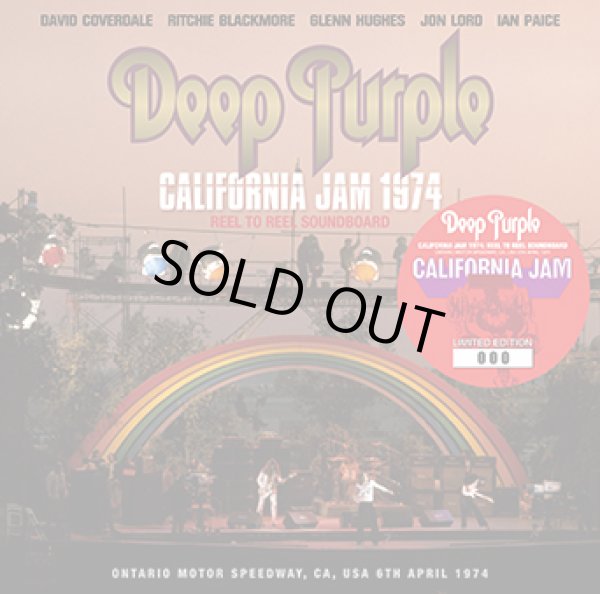 Photo1: DEEP PURPLE - CALIFORNIA JAM 1974: REEL TO REEL SOUNDBOARD 2CD *2nd Press ★★★STOCK ITEM / HOT WINTER SALE★★★ (1)