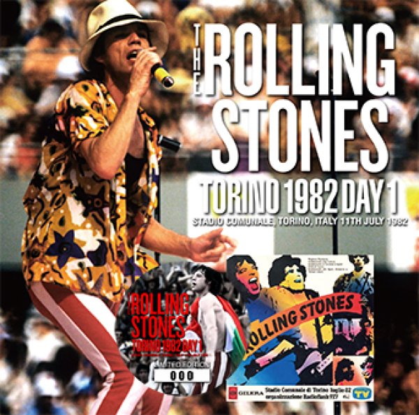 Photo1: THE ROLLING STONES - TORINO 1982 DAY 1 2CD (1)