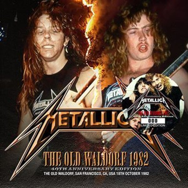 Photo1: METALLICA - THE OLD WALDORF 1982: 40TH ANNIVERSARY EDITION CD [ZODIAC 502] (1)