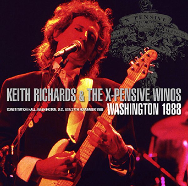 Photo1: KEITH RICHARDS & THE X-PENSIVE WINOS - WASHINGTON 1988 CDR [Uxbridge 1605] (1)