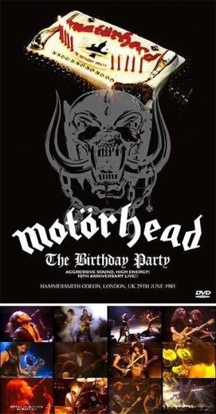 Photo1: MOTORHEAD - THE BIRTHDAY PARTY DVD (1)