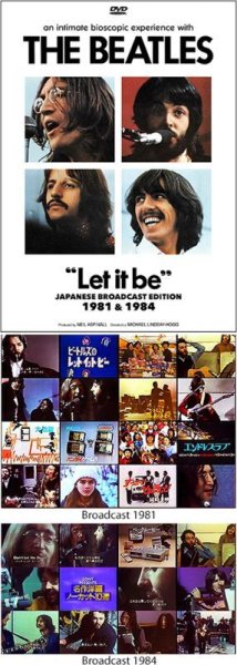 Photo1: THE BEATLES - LET IT BE: JAPANESE BROADCAST EDITION 1981 & 1984 2DVDR (1)