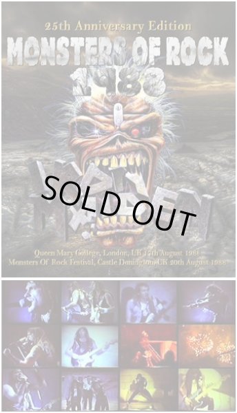 Photo1: IRON MAIDEN - MONSTERS OF ROCK 1988: 25TH ANNIVERSARY EDITION 4CD + DVD [ZODIAC 033/034] (1)