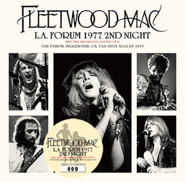 Photo1: FLEETWOOD MAC - L.A. FORUM 1977 2ND NIGHT: MIKE MILLARD ORIGINAL MASTER TAPES 2CD [Wardour-411] (1)
