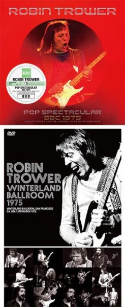 Photo1: ROBIN TROWER - POP SPECTACULAR: BBC 1975 CD plus Bonus DVDR "WINTERLAND BALLROOM 1975 [Wardour-243] (1)