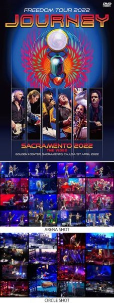 Photo1: JOURNEY - SACRAMENTO 2022: THE VIDEO 2DVDR [Uxbridge 1628] (1)