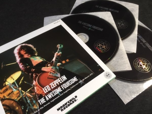 Photo2: LED ZEPPELIN - THE AWESOME FOURSOME 3CD [MOONCHILD] DELUXE ★★★SPECIAL PRICE / STOCK ITEM ★★★ (2)
