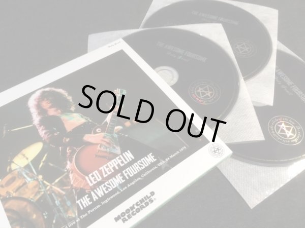 Photo2: LED ZEPPELIN - THE AWESOME FOURSOME 3CD [MOONCHILD] DELUXE ★★★SPECIAL PRICE / STOCK ITEM ★★★ (2)