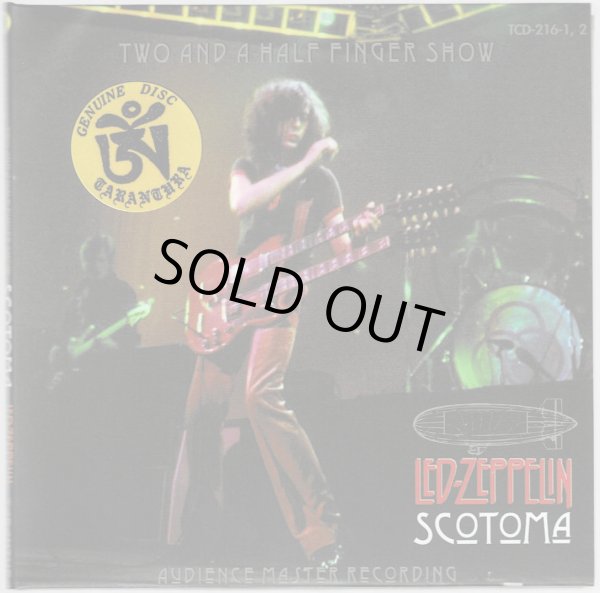 Photo3: LED ZEPPELIN - TWO AND A HALF FINGER SHOW 4CD DOUBLE NECK LIMITED 100 COPIES ONLY! [TARANTURA] ★★★STOCK ITEM / OUT OF PRINT / VERY RARE★★★ (3)