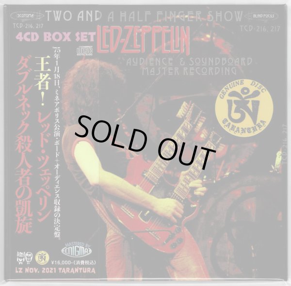 Photo1: LED ZEPPELIN - TWO AND A HALF FINGER SHOW 4CD [TARANTURA] (1)