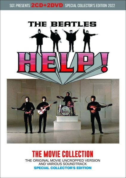 Photo1: THE BEATLES - HELP!: THE MOVIE SPECIAL COLLECTION THE ORIGINAL MOVIE UNCROPPED VERSION AND VARIOUS SOUNDTRACK [SGT] (1)