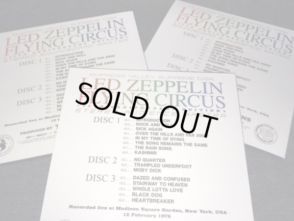Photo4: LED ZEPPELIN - FLYING CIRCUS 9CD 40TH ANNIVERSARY EDITION BOX  [EMPRESS VALLEY] ★★★STOCK ITEM★★★ (4)