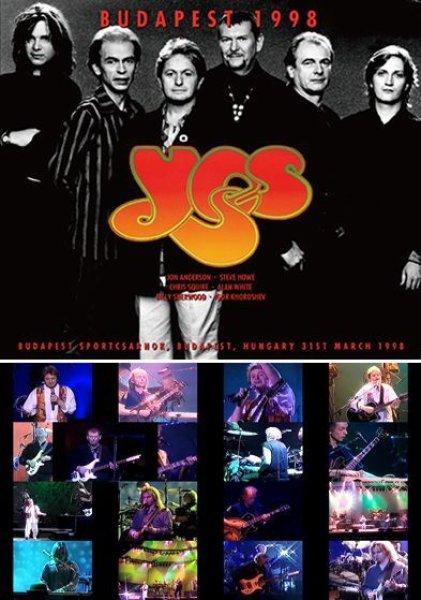 Photo1: YES - BUDAPEST 1998 2CDR+DVDR [Amity 672] (1)