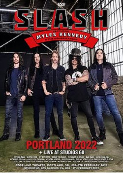 Photo1: SLASH featuring MYLES KENNEDY & THE CONSPIRATORS - PORTLAND 2022 2DVDR [Shades 1475] (1)