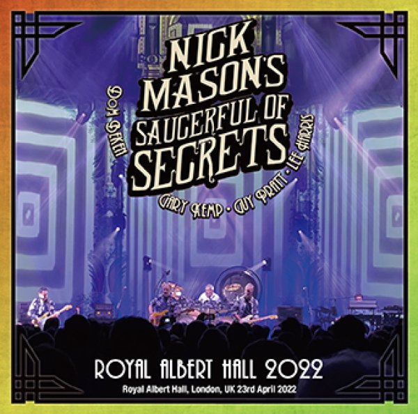 Photo1: NICK MASON'S SAUCERFUL OF SECRETS - ROYAL ALBERT HALL 2022 2CDR [Amity 676] (1)