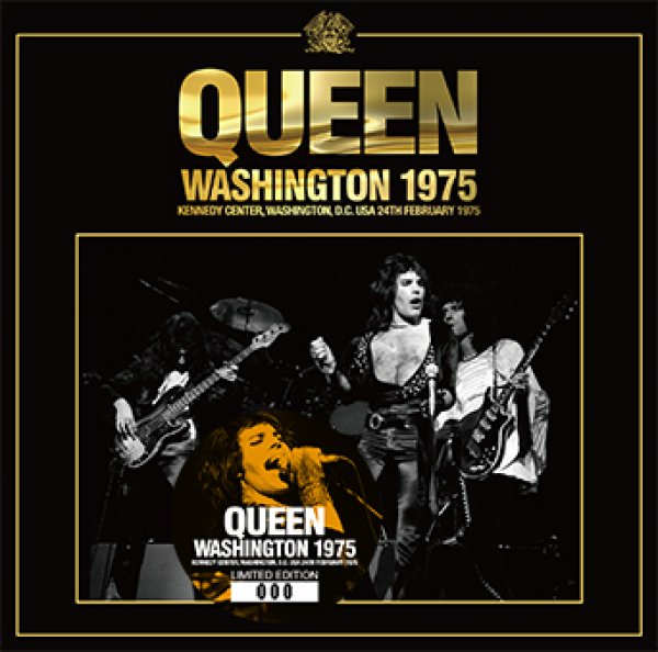 Photo1: QUEEN - WASHINGTON 1975 CD [Wardour-515] (1)